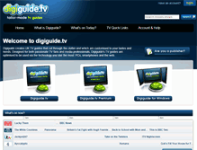 Tablet Screenshot of digiguide.tv